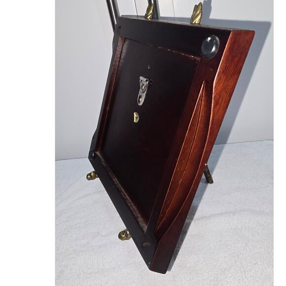 Jennifer Garant “Fat Chef on Bicycle” Framed Ceramic Tile – (2 Feet Missing) - Picture 3 of 10